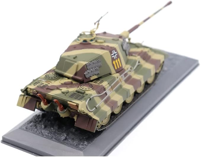 Motor city classics Militaria Diecast 1:43 Scale Military Diecast Collectible | PzKpfw VI King Tiger Ausf. B Heavy Tank-Schwere SS Panzer Abteilung 101, France, 1944 Model 23187-44