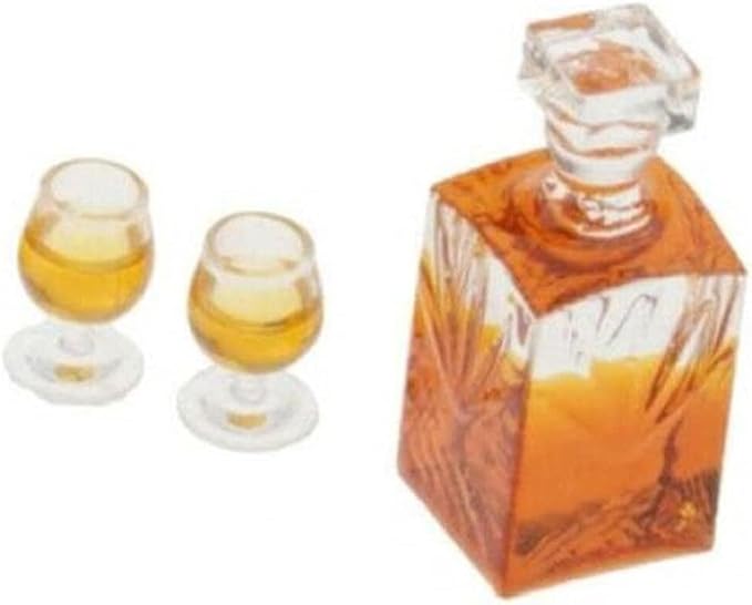 Generic 1:12 Scale Dollhouse Miniature Accessories Whiskey Wine Bottle Bar Model Convenient and Nice