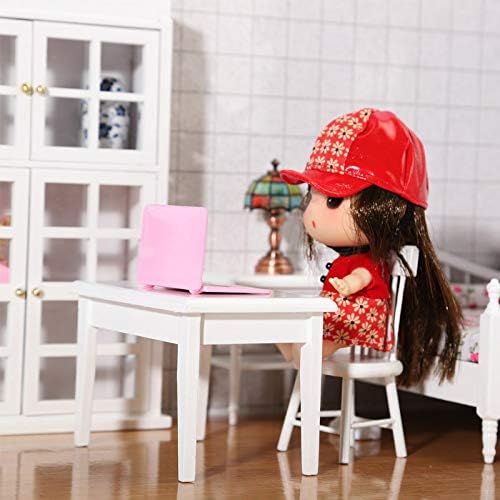 Dollhouse Decoration Miniature Accessories Dollhouse Computer Laptop Tablet Phone Simulation Accessories for Doll 1/6 1/12 Miniatures Play Set - 3 Pcs