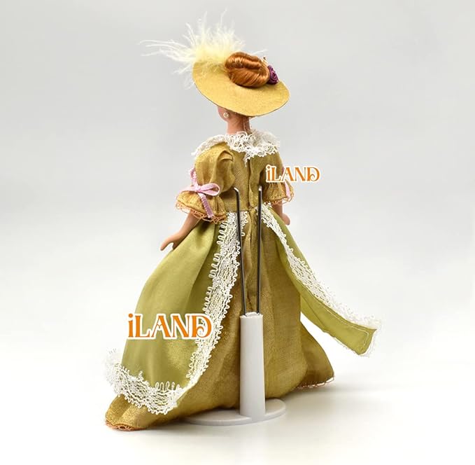 iland Dollhouse People 1/12 Scale, Victorian Dollhouse Nobleman & Lady (Victorian Noble 4pcs)