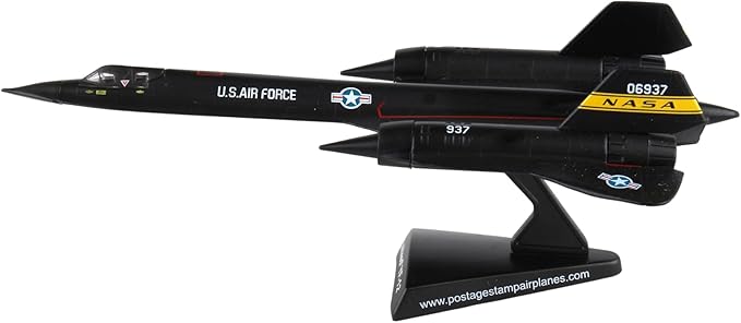 Daron Postage Stamp NASA YF-12 (SR-71 Blackbird) (1:200) PS5389-1