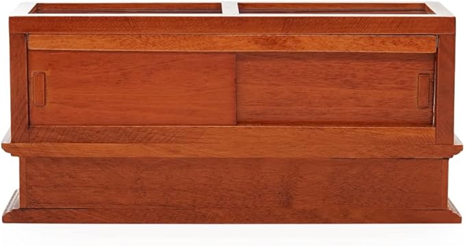 Odoria 1/12 Miniature Bakery Display Case Dollhouse Furniture Accessories, Brown