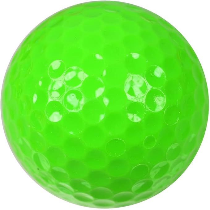 Xwejek Colored Golf Balls 8pcs Practice Mini Balls for Golf,Novelty Bright Miniature Ball Fun Set for All Golfer Indoor&Outdoor Putting