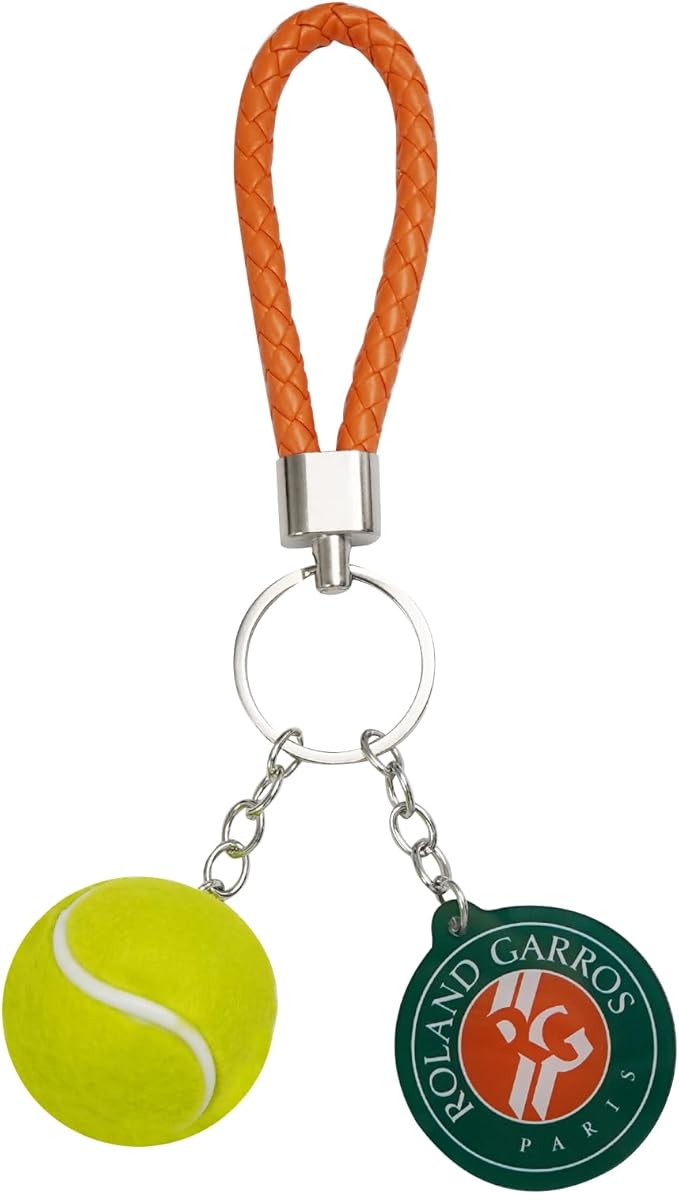 WILMIN Mini Tennis ball Keychain, Grand Slam Style