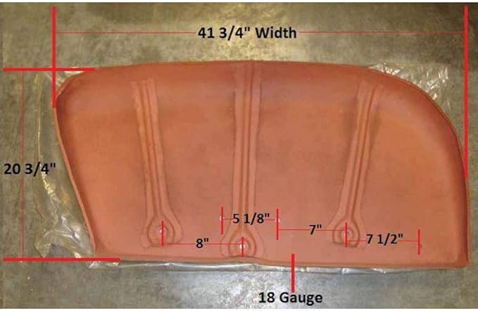 RAParts 70237342 New RH Fender Fits Allis Chalmers AC Tractor Models D17 D19