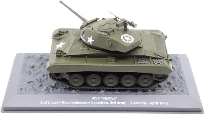 Motor city classics M24 Chaffee Light Tank - 2nd Cavalry Reconnaissance Squadron, Germany, 1945 (1:43 Scale)