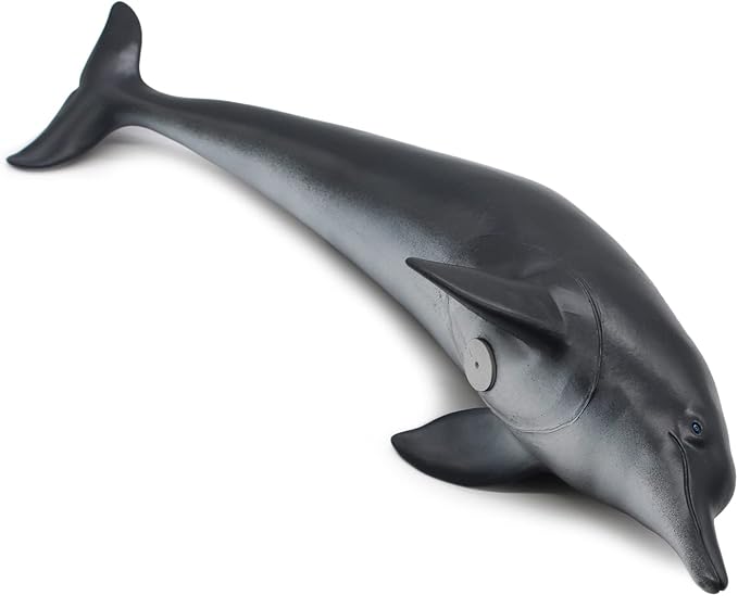 SmilerSmile Simulated Ocean Big Animal, One pc 15Inch Soft Filled Rubber Sea Educational Toys (Dolphin)
