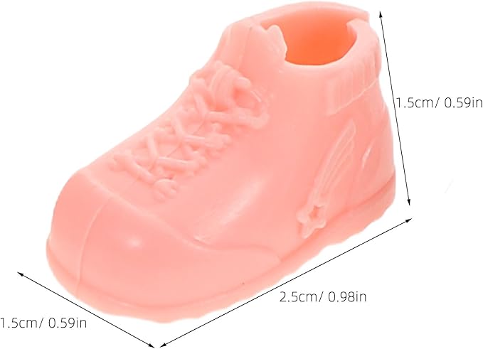 ifundom 17cm Miniature Doll Shoes for BJD/OB11/YMY Dolls Tiny High-Top Sneakers and Boots for 1/12 Scale Dollhouse Decor