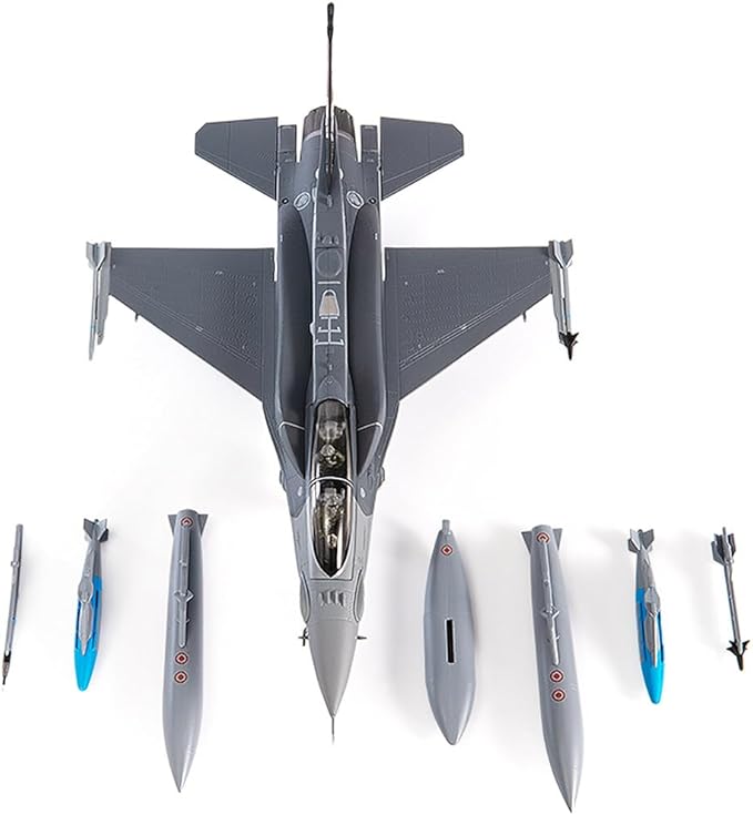 JC Wings | 1:72 Scale Model Military Aircrafts | F-16D Fighting Falcon, Republic of Singapore Air Force, 425th Fighter Squadron, Peace Carvin II, 30th Anniversary, 2023 | Model JCW-72-F16-024