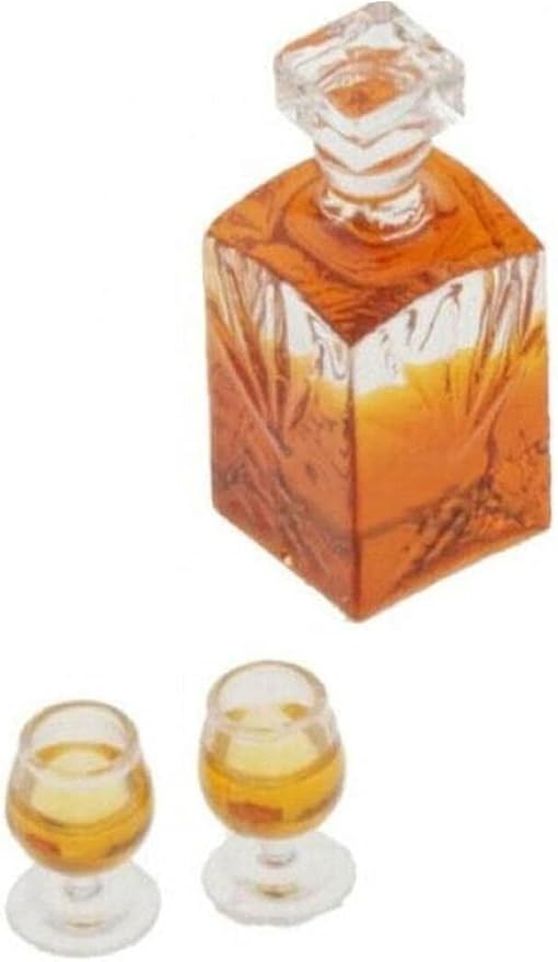 Generic 1:12 Scale Dollhouse Miniature Accessories Whiskey Wine Bottle Bar Model Convenient and Nice