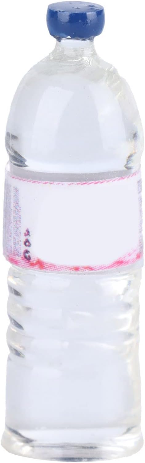 Aoaoy Miniature Water Bottle Set, 40pcs 4 Styles Dollhouse Drinking Accessories, for Doll House Decoration