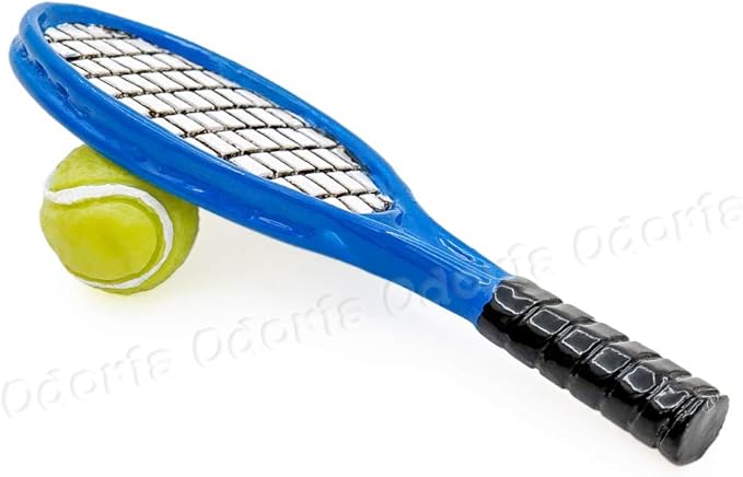 Odoria 1/12 Miniature Tennis Racket Racquet Dollhouse Accessories
