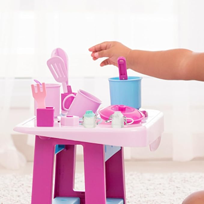 KESYOO 4Pcs Miniature Dollhouse Water Bottle Models Cute Decorative Juice Bottle Props for Dollhouse Decoration and Accessories