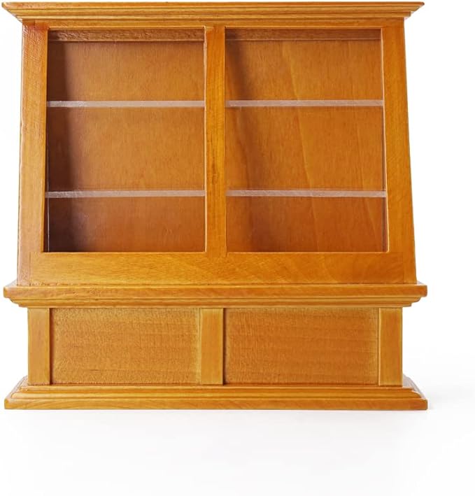 Odoria 1/12 Miniature Bakery Display Dollhouse Furniture Accessories, Brown