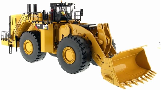 Diecast Masters 1:50 Scale Caterpillar 994K Wheel Loader - Rock Bucket Version in Yellow | Core Classics Series Cat Trucks & Construction Equipment Model 85505C