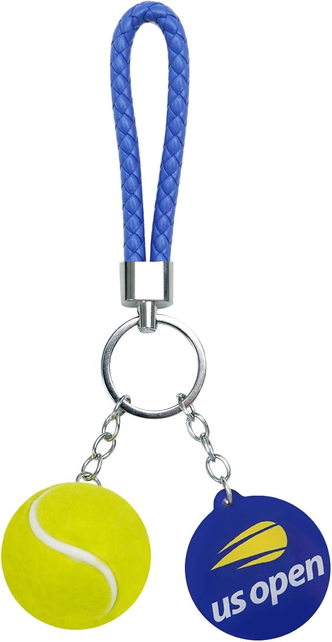 WILMIN Mini Tennis ball Keychain, Grand Slam Style