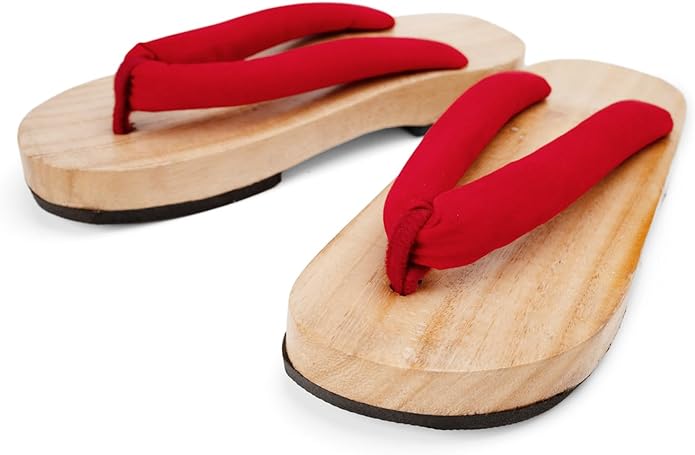 Cutey May Japanese Wooden Clogs Geta Slippers