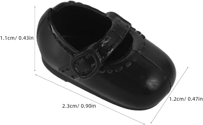 KESYOO 17cm Doll House Shoes 8 Pairs Mini Flat Shoes for Dollhouse Adornments Toy Home Decor