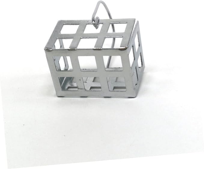 Milisten 8pcs Mini Metal Creative Miniature House Adornment Lightweight Safe Metal Material for Dollhouse Decor Playtime Accessories