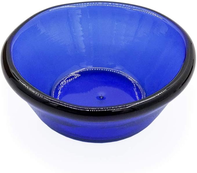 Odoria 1/12 Miniature Glass Bowl Dollhouse Decoration Accessories, Blue