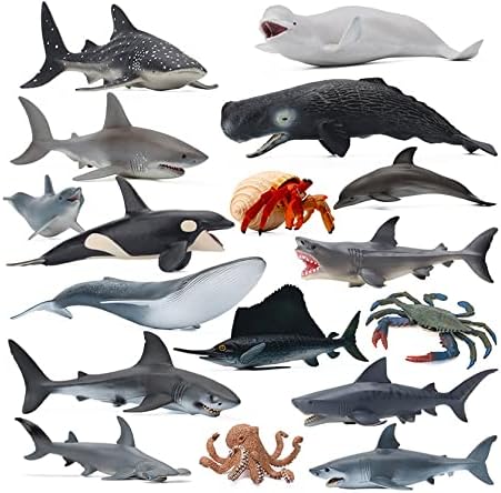 Wei Long Killer Whale Toy Model Figure - Miniature Figure - Sea Animal - Birthday Gift - Plastic - 3.9 x 2.95 x 2.95 inches