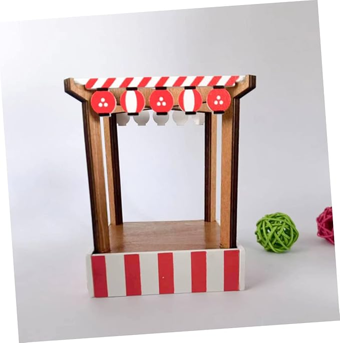 DECHOUS Lovely House Decor Realistic Miniature Model for Doll Supplies for Living Room Bedroom Dining Room Chic Design for Summer Party Miniature Adornment for Scenes