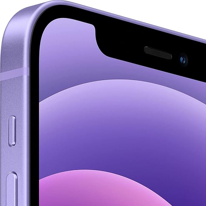 Apple iPhone 12, 64GB, Purple - Unlocked (Renewed Premium)
