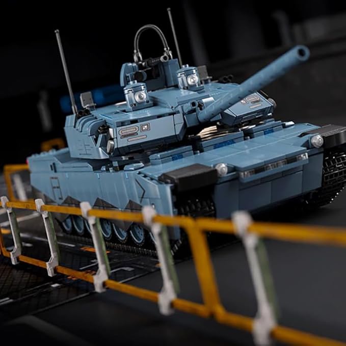 RC Abrams-X Military WW2 Heavy Tank Building Set, Remote Control Army Panzer Brick Set for Adults, Collectible Army Military Vehicles Tank Toy with Instructions 2116 PCS
