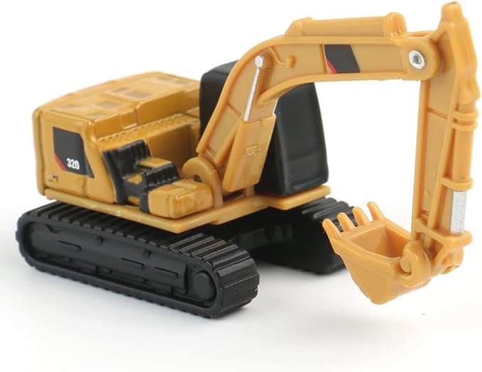 EROCK 1:160 N Scale Alloy Construction Vehicles - 1 Pcs, Die Cast Mini Construction Truck Toys, Engineering Vehicle Model for N Scale Railroad, Train Set, Collection, Age 8+