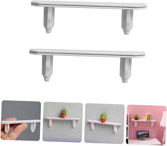 Garneck 2Pcs Dollhouse Realistic Miniature Display for Enhancing Mini House Decor for Dollhouse Accessories