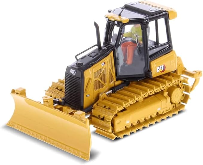 1:50 Caterpillar D3 Dozer - High Line Models by Diecast Masters - 85673 - Metal Tracks, Opening Engine Compartment and Engine Detail