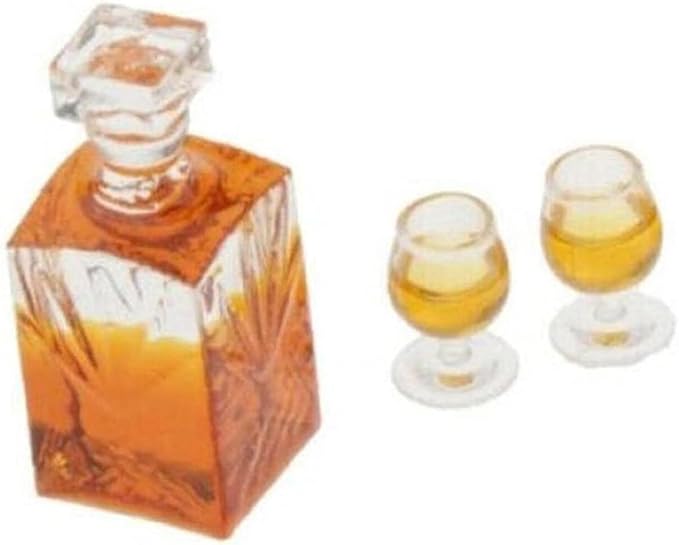 Generic 1:12 Scale Dollhouse Miniature Accessories Whiskey Wine Bottle Bar Model Convenient and Nice