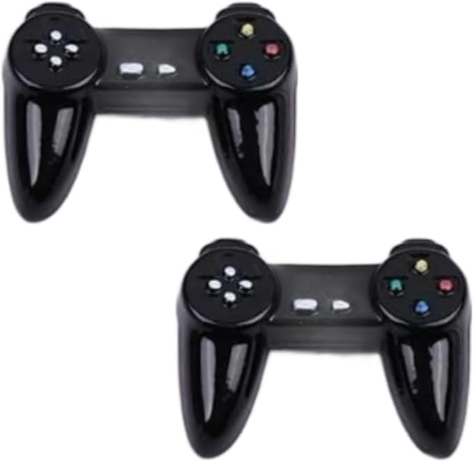 Black Dollhouse Model Gamepad Model Gamepad Dollhouse Wireless Game Controller Decoration 1:12 Decor Accessories