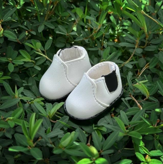Compatible with Labubu Doll Shoes for 17cm Doll,Shoes Used for Labubu Accessories(X-White)