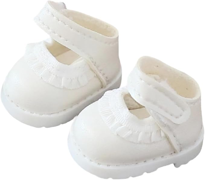 3 Pieces Doll Clothes Set Accessories, Mini Doll Lace-Up Shoes Glasses Camera Decoration for 17cm Dolls, Mini Finger Shoes, Cute Outfit Clothing Accessory for 1st/2nd/3rd Gen Monsters Doll