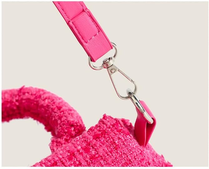 Pink Doll Party Favor CrossBody Handbag Barrel Shape for Girl Women Birthday Halloween Cute | Doll, Party Favor, Birthday, Halloween, Cute