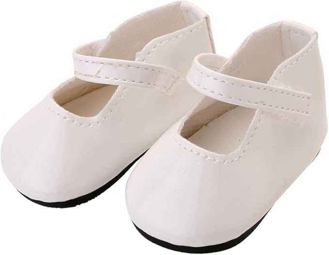 6 Pairs Doll Shoes Fits 18-Inch American Doll Accessories