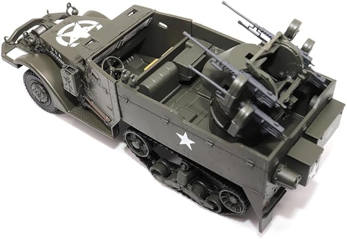 Motor city classics 1:43 Scale M16 Multiple Gun Motor Carriage - Militaria Diecast Model 23202-44