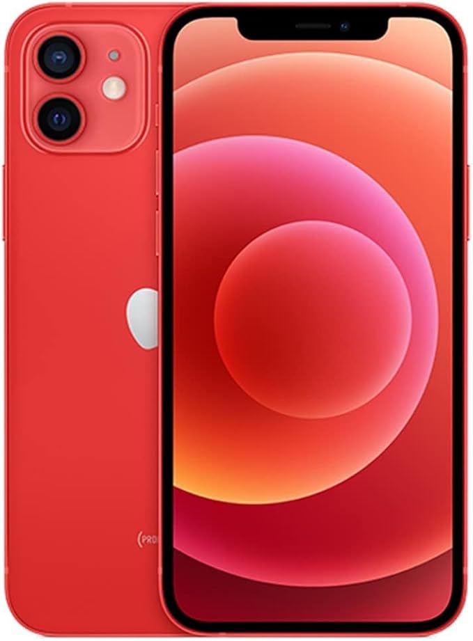 Apple iPhone 12, 256GB, Red - Unlocked (Renewed Premium)