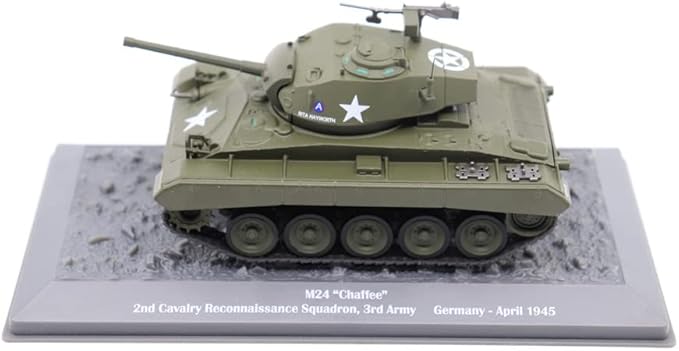 Motor city classics M24 Chaffee Light Tank - 2nd Cavalry Reconnaissance Squadron, Germany, 1945 (1:43 Scale)