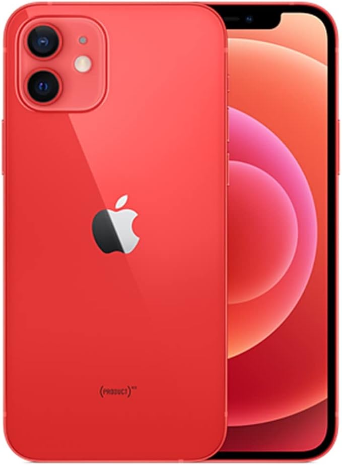Apple iPhone 12, 128GB, (Product) Red for Cricket Wireless (Renewed)
