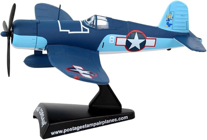 Daron Worldwide Trading F4U Corsair VMF-22 Vehicle, Blue