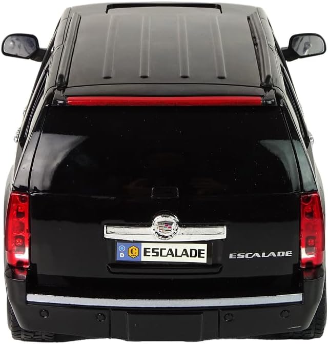 Liberty Imports R/C General Motors Escalade 1:24 Scale Toy Replica Vehicle - Officially Licensed Remote Control SUV with 2.4G Full-Function Technology, Working Lights (Black)