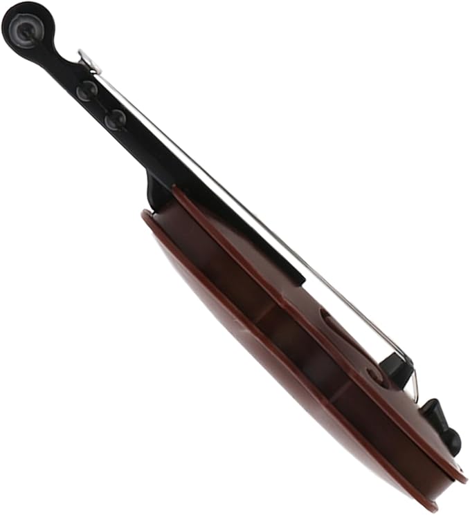 Worlds Smallest Violin Toy, 3.26 Inch Miniature Violin for Dollhouse Accessories, Tiny Desk Decor and Christmas Ornament