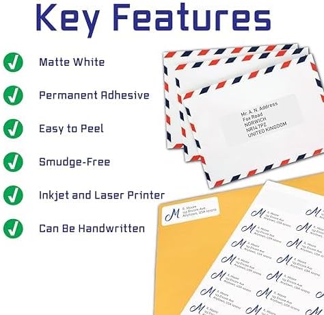 CD/DVD Label Full Face | Qty 1500 Disc, 1500 Spine | 750 Sheets Total | Permanent White Matte | Inkjet & Laser Compatible | Memorex Large Core | Easy to Peel | Made in USA | Blank Label