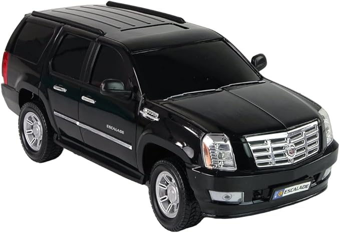 Liberty Imports R/C General Motors Escalade 1:24 Scale Toy Replica Vehicle - Officially Licensed Remote Control SUV with 2.4G Full-Function Technology, Working Lights (Black)
