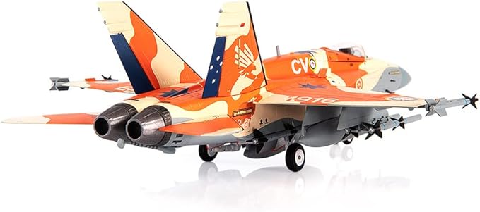 Motor city classics 1:72 Scale F/A-18A Hornet Royal Australian Air Force, 3 Squadron, 100th Anniversary Edition, 2016 - JCW-72-F18-016 - JC Wings