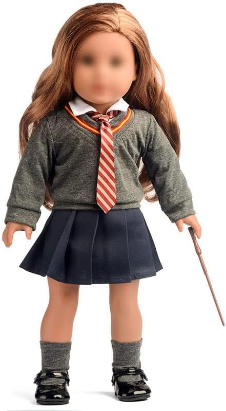 18 Inches Doll Clothes, Magic School Uniform Costume Outfits for 18 Inch Dolls