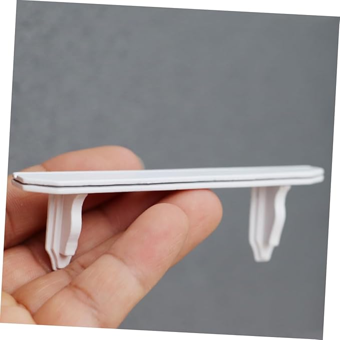 Doll House Wall Shelf Set Miniature Storage Shelves 1:12 Scale Miniature Furniture for Dollhouse