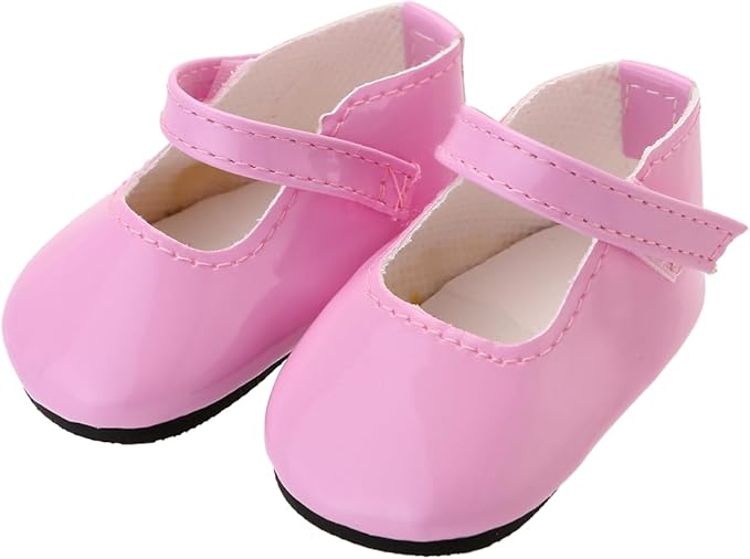 6 Pairs Doll Shoes Fits 18-Inch American Doll Accessories